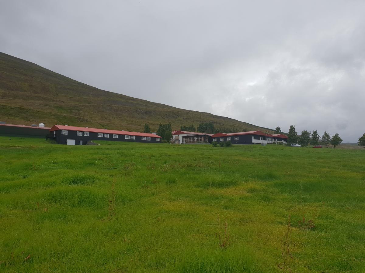 Hótel Sveinbjarnargerdi Svalbarthseyri Exterior foto